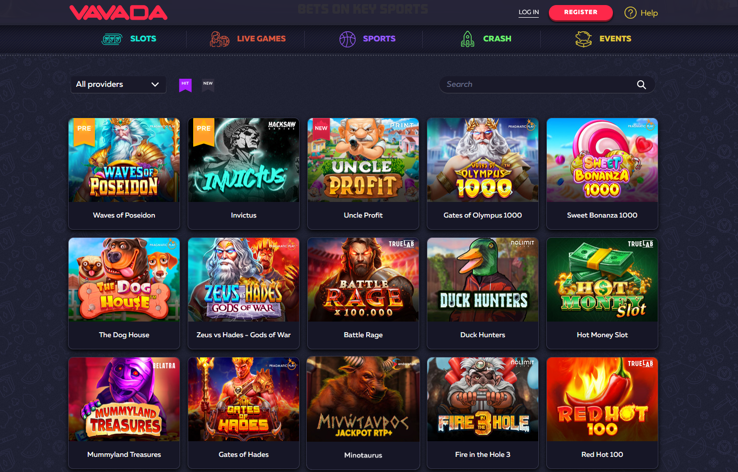 Isprobaj Vavada Casino